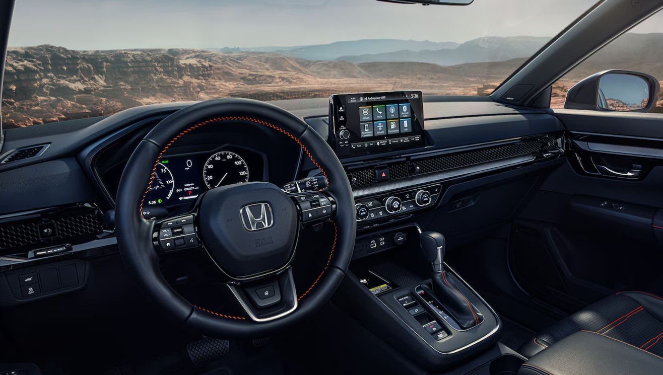 2025 honda cr-v interior view