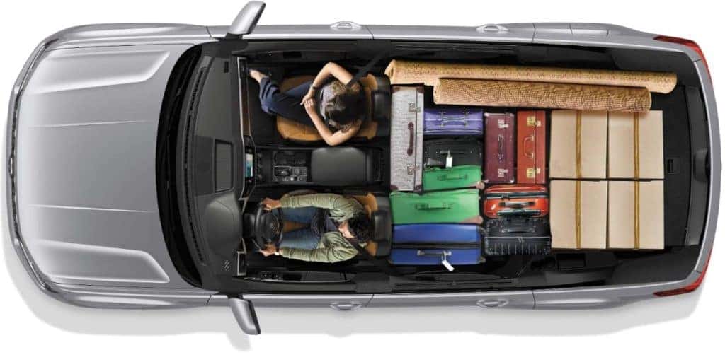 vw atlas cargo space