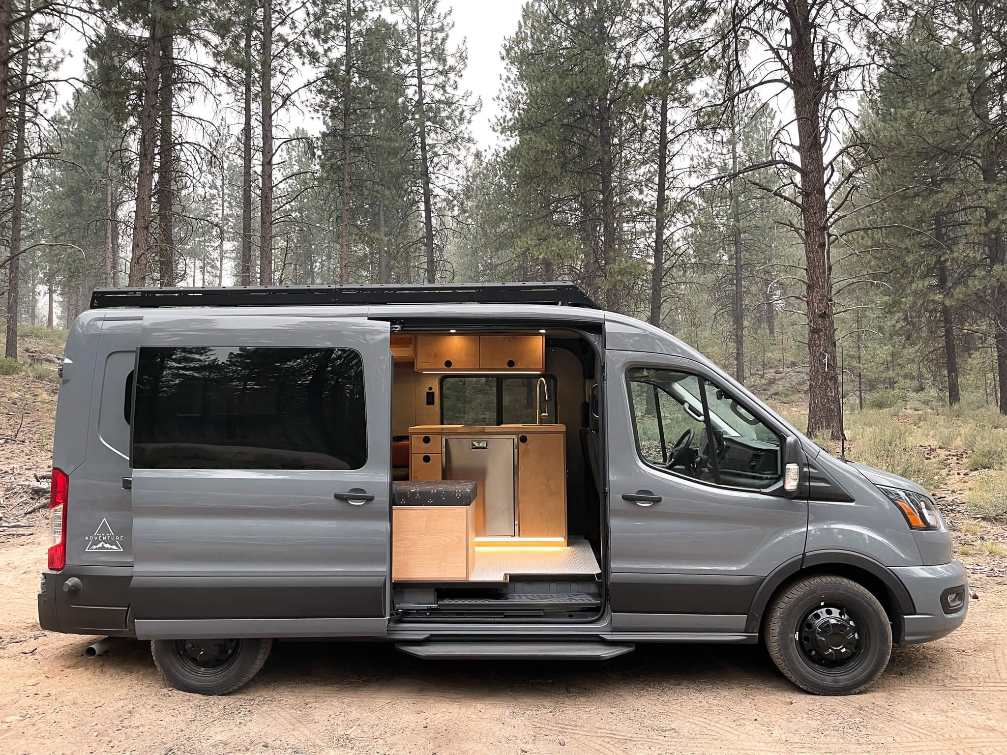 ford transit custom built