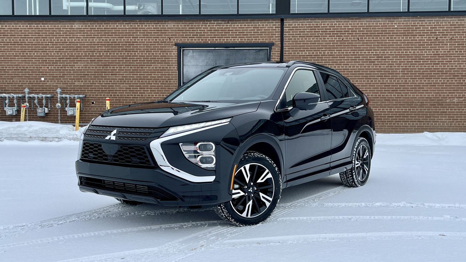 photo of 2025 Mitsubishi Eclipse Cross parked in snowy lot