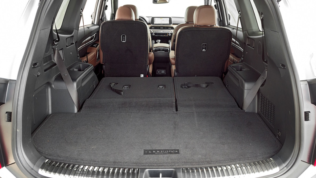 kia telluride cargo capacity